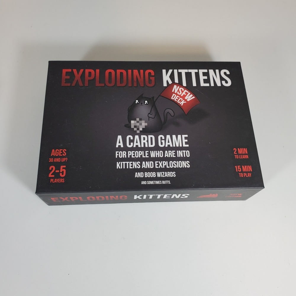 4 Card Game Lot Unstable Unicorns Exploding Kittens Ruckus Rook - Picture 9 of 10